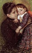 Mary Cassatt Helene Septeuil Spain oil painting artist
